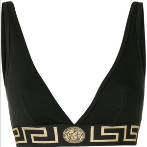 Versace Medusa Print Sports Bra Sz. 2/S NWT